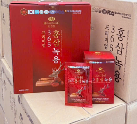 NƯỚC HỒNG SÂM NHUNG HƯƠU LINH CHI