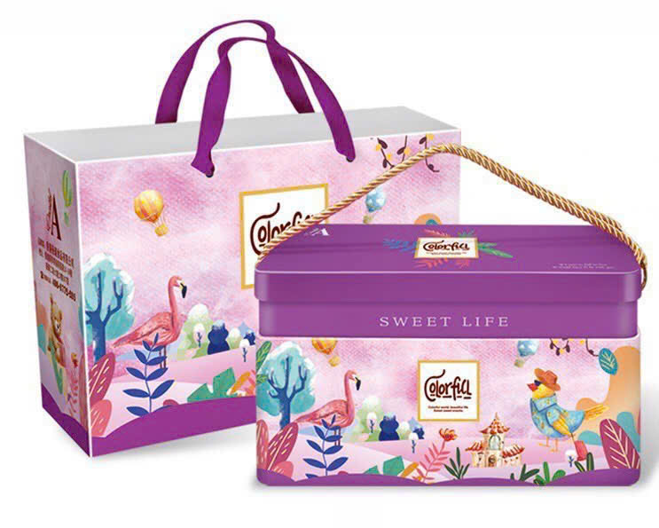 BÁNH QUY HỖN HỢP COLORFUL YARU!NA – PHIÊN BẢN THIẾC TÍM