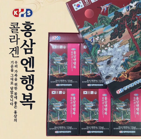 NƯỚC HỒNG SÂM COLLAGEN 6 NĂM TUỔI HÀN QUỐC