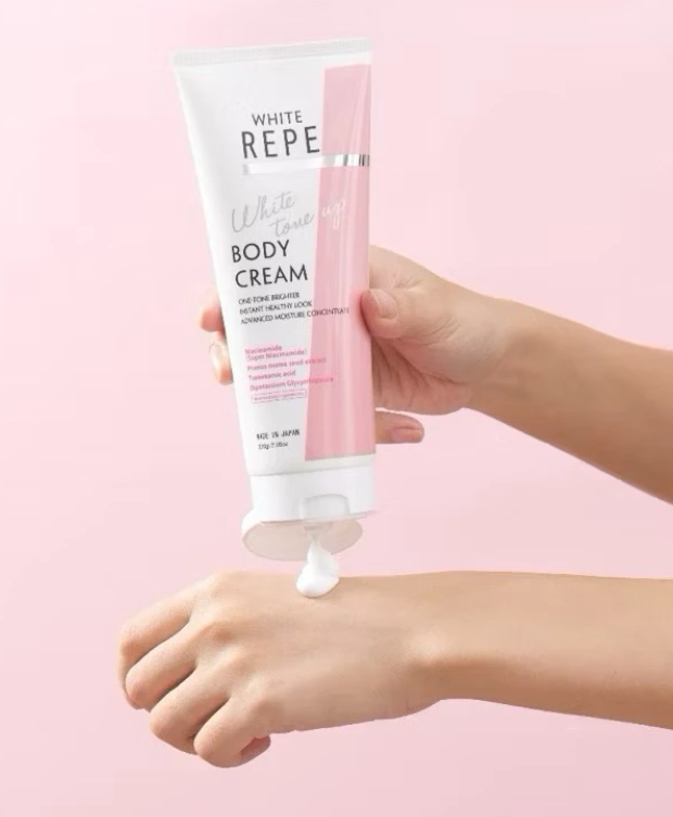 DƯỠNG THỂ NÂNG TÔNG WHITE REPE BODY CREAM