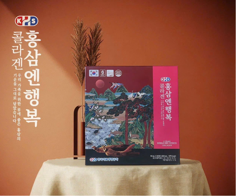 NƯỚC HỒNG SÂM COLLAGEN 6 NĂM TUỔI HÀN QUỐC