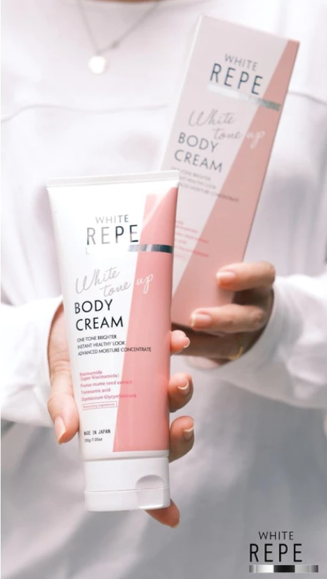 DƯỠNG THỂ NÂNG TÔNG WHITE REPE BODY CREAM