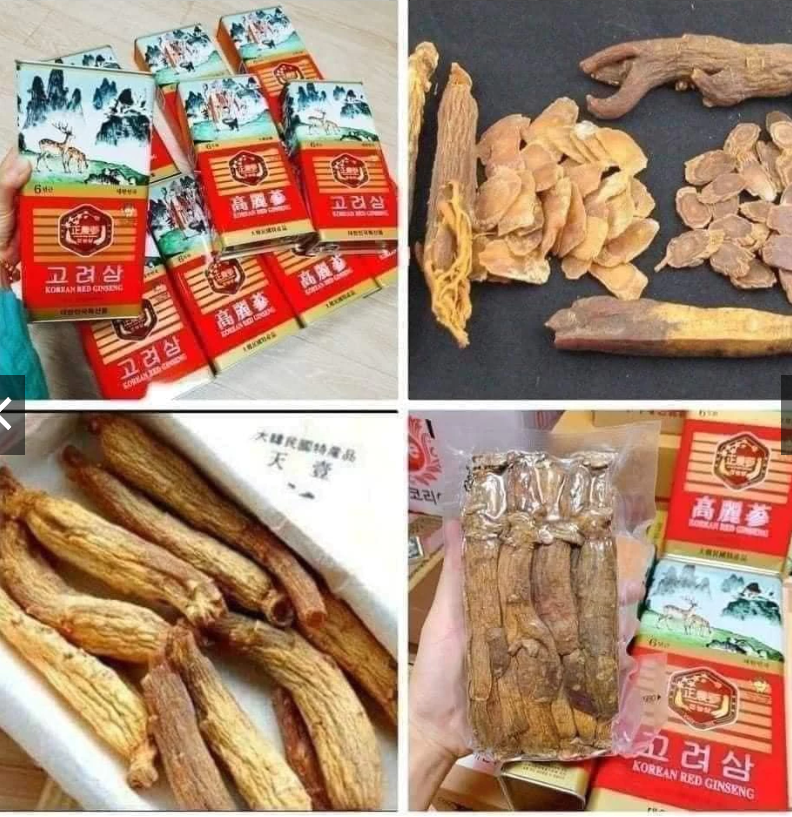 SÂM CỦ KHÔ HỘP THIẾC KOREAN RED GINSENG