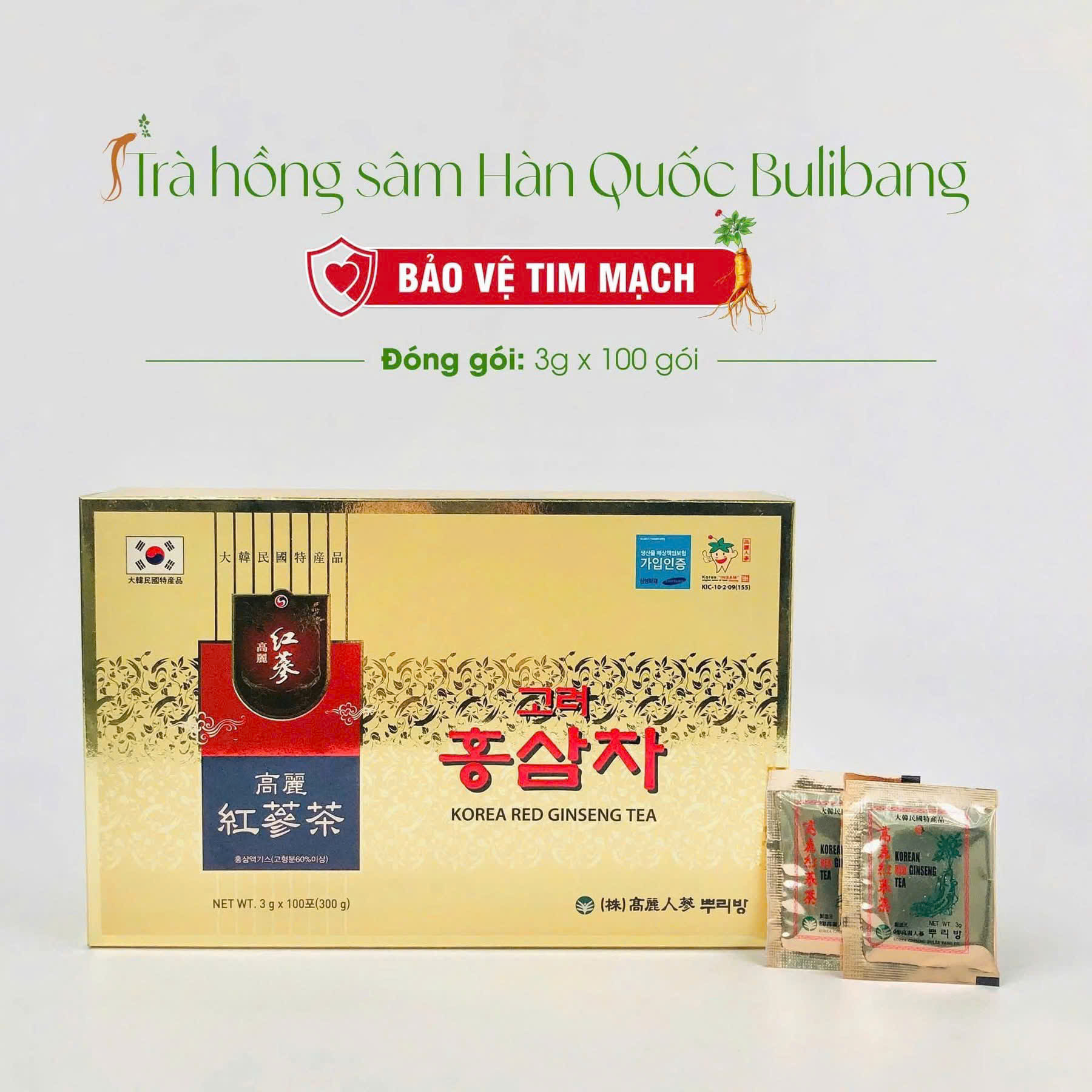 TRÀ HỒNG SÂM CAO CẤP HÀN QUỐC