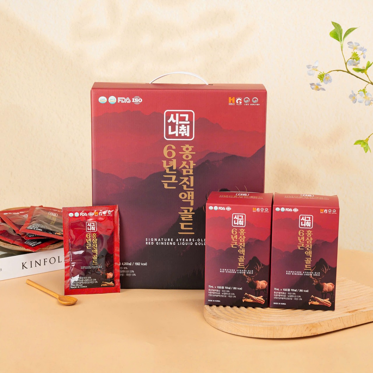 HỒNG SÂM NHUNG HƯƠU LINH CHI HÀN QUỐC